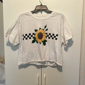Sunflower Crop Top